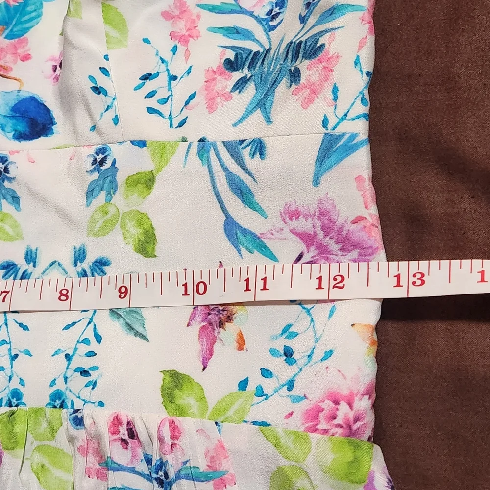 Beautiful long strap Silk dress NWOT - Picture 8 of 14